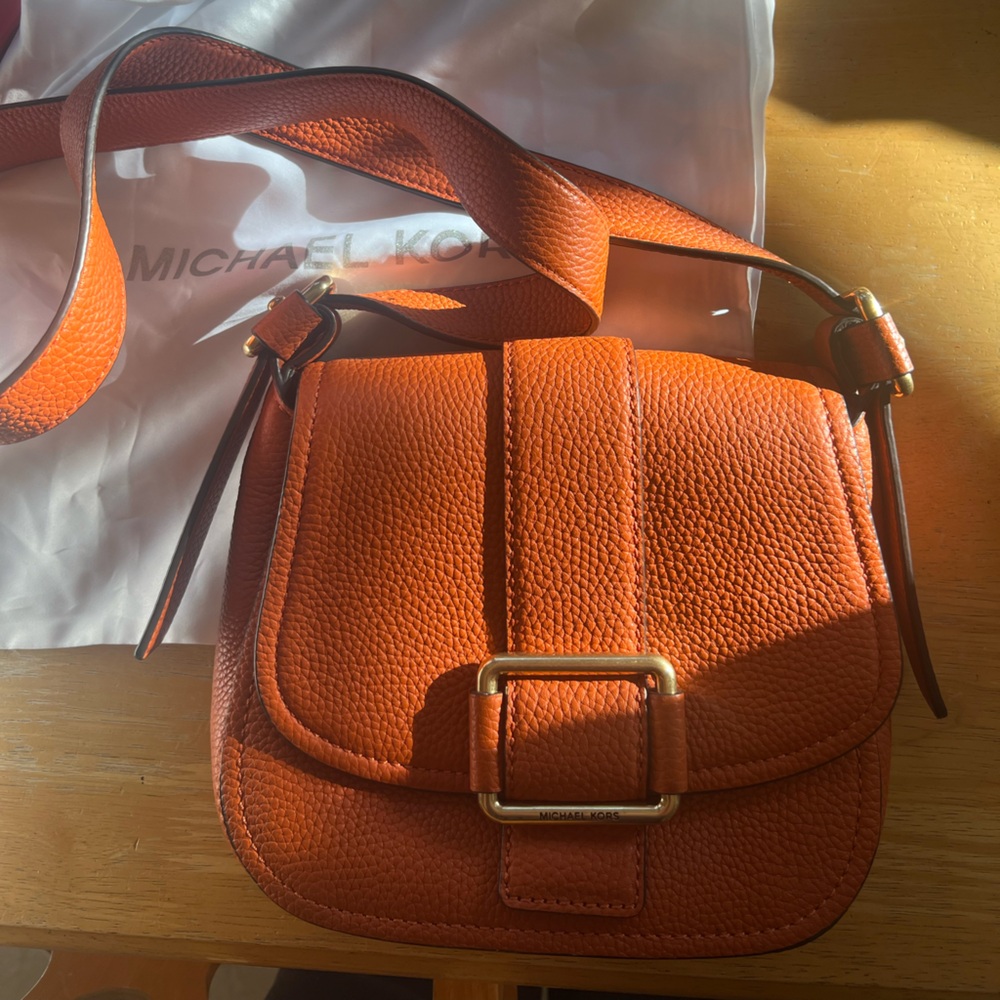 Michael Kors Tangerine Crossbody Bag